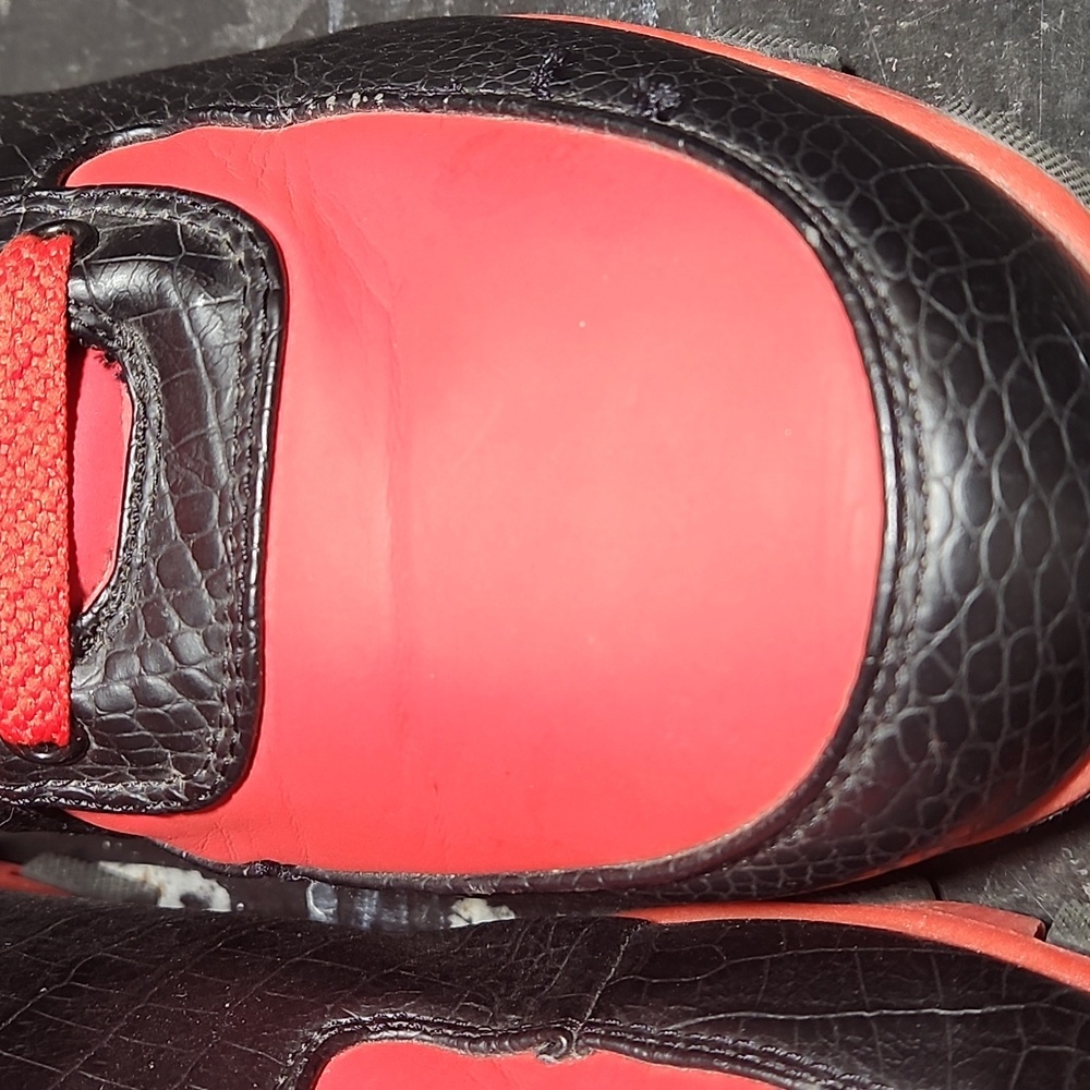 PARISH NATION Red Black Sneaker Boot 9.5 - Picture 11 of 14